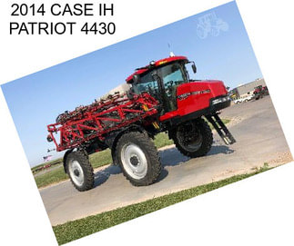 2014 CASE IH PATRIOT 4430