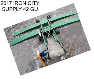 2017 IRON CITY SUPPLY 42 GU