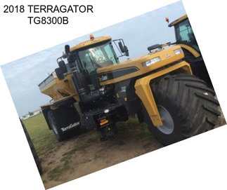 2018 TERRAGATOR TG8300B