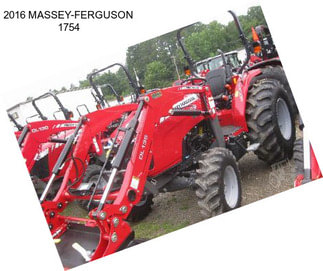 2016 MASSEY-FERGUSON 1754