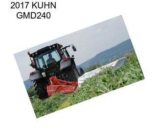 2017 KUHN GMD240