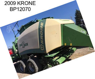 2009 KRONE BP12070