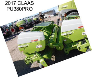 2017 CLAAS PU380PRO