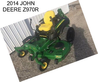 2014 JOHN DEERE Z970R