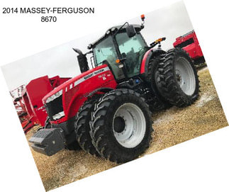 2014 MASSEY-FERGUSON 8670