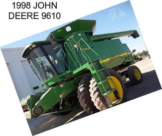 1998 JOHN DEERE 9610