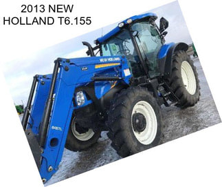 2013 NEW HOLLAND T6.155