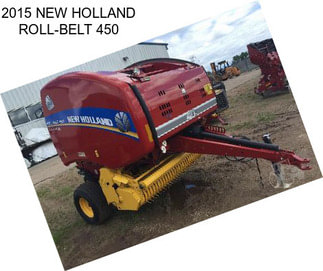 2015 NEW HOLLAND ROLL-BELT 450