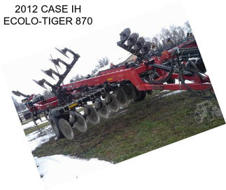 2012 CASE IH ECOLO-TIGER 870