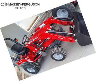 2018 MASSEY-FERGUSON GC1705