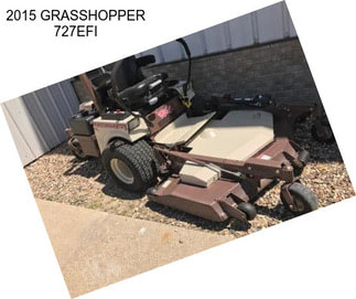 2015 GRASSHOPPER 727EFI