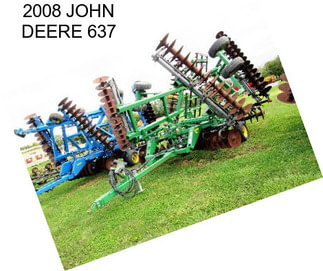 2008 JOHN DEERE 637