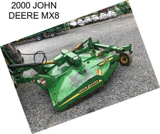 2000 JOHN DEERE MX8