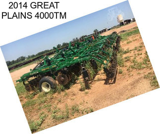 2014 GREAT PLAINS 4000TM