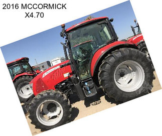 2016 MCCORMICK X4.70