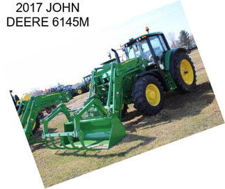 2017 JOHN DEERE 6145M