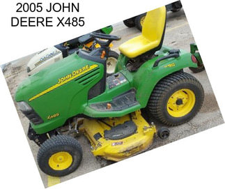 2005 JOHN DEERE X485