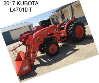 2017 KUBOTA L4701DT