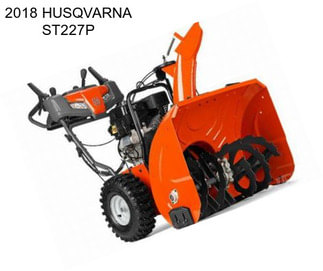 2018 HUSQVARNA ST227P