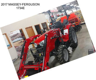 2017 MASSEY-FERGUSON 1734E