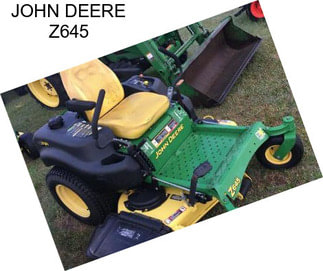 JOHN DEERE Z645