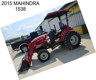 2015 MAHINDRA 1538