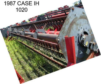 1987 CASE IH 1020