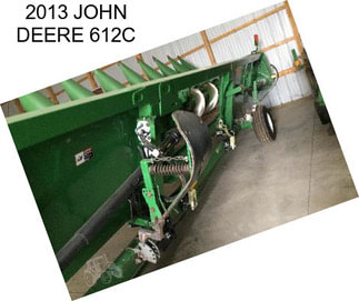 2013 JOHN DEERE 612C