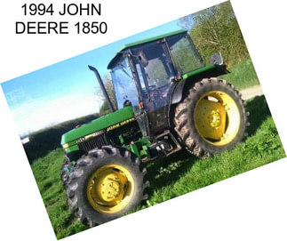 1994 JOHN DEERE 1850