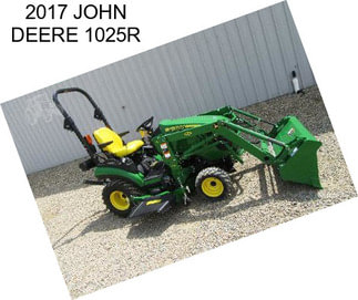 2017 JOHN DEERE 1025R