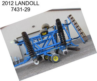 2012 LANDOLL 7431-29