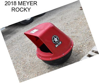 2018 MEYER ROCKY