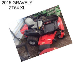 2015 GRAVELY ZT54 XL