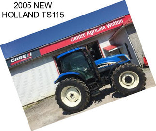 2005 NEW HOLLAND TS115