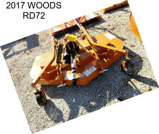 2017 WOODS RD72