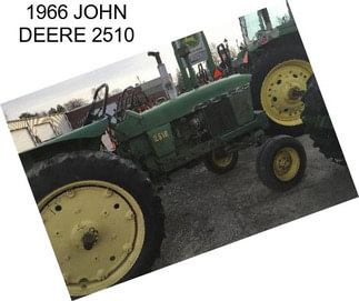 1966 JOHN DEERE 2510