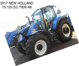 2017 NEW HOLLAND T5.120 EC TIER 4B