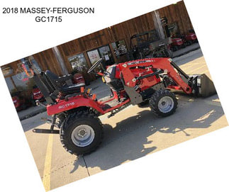 2018 MASSEY-FERGUSON GC1715