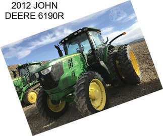 2012 JOHN DEERE 6190R