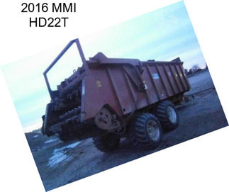 2016 MMI HD22T