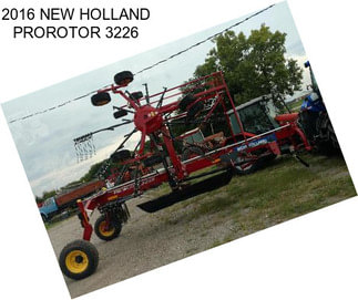 2016 NEW HOLLAND PROROTOR 3226