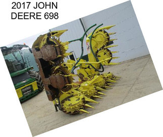 2017 JOHN DEERE 698