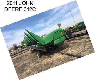 2011 JOHN DEERE 612C