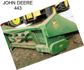 JOHN DEERE 443