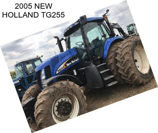 2005 NEW HOLLAND TG255