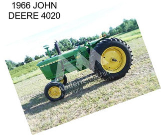 1966 JOHN DEERE 4020