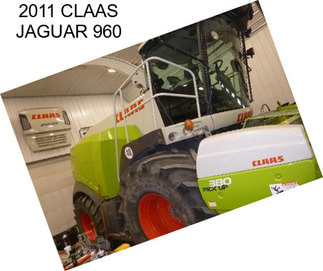 2011 CLAAS JAGUAR 960