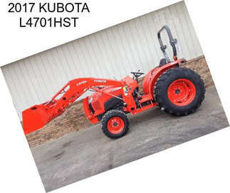 2017 KUBOTA L4701HST