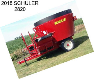 2018 SCHULER 2820