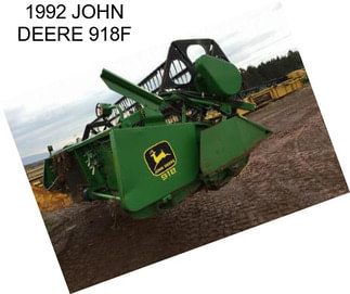 1992 JOHN DEERE 918F